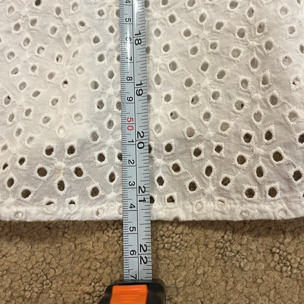 Madewell White Eyelet Blouse Size Small‼️PRICE DROP‼️ - Picture 8 of 8